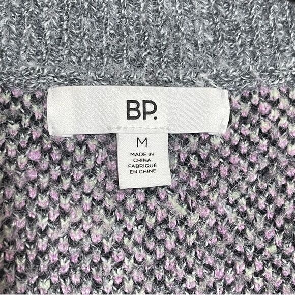 BP Argyle Pattern Oversized Cardigan Sweater Size Medium - Picture 7 of 10